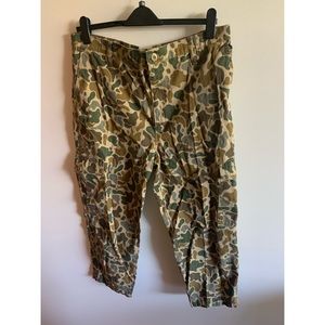 Madewell camo cargo pants